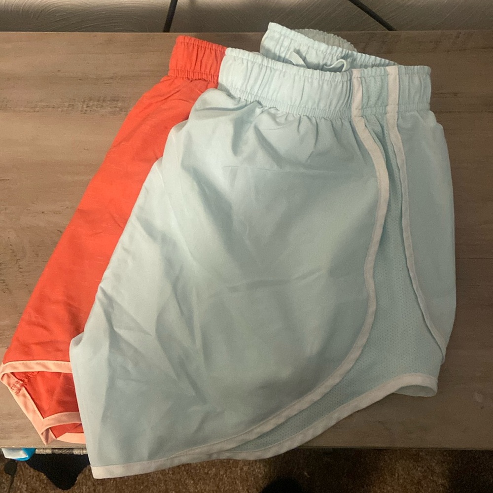 2 PAIRS Nike running shorts size large